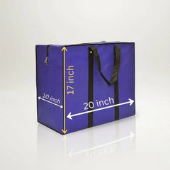 Storage Bag -Blue - 120 GSM - Non Woven (20 x 17 x 10) Medium