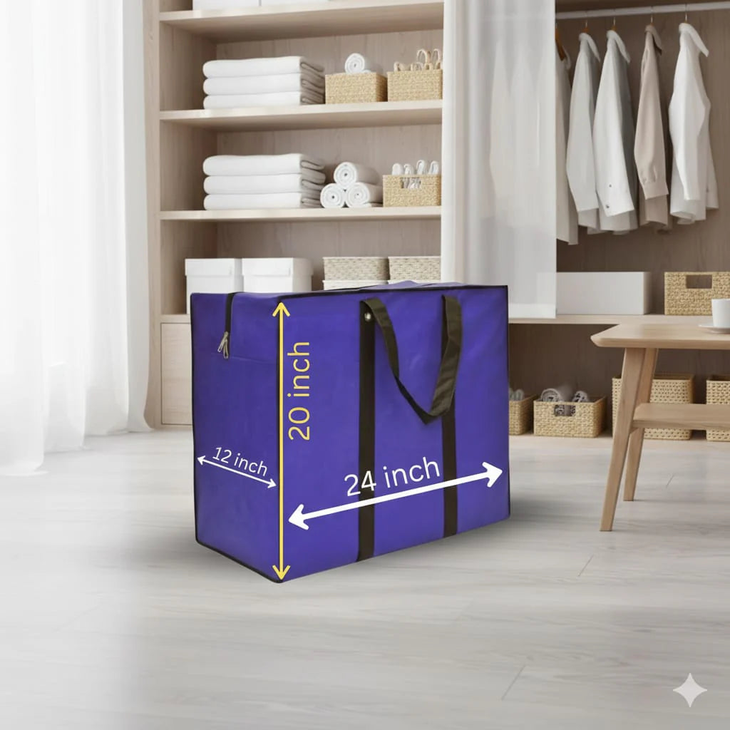 Storage Bag  120 GSM 24 x 20 x 12 inches - Non Woven( Large)